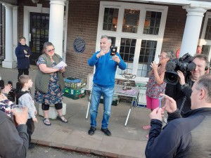 Halim winning the 1st KC3 trophy